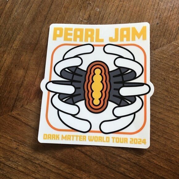 PEARL JAM Dark Matter Tour 2024 Official STICKER - Ribcage Retro - Picture 2 of 5